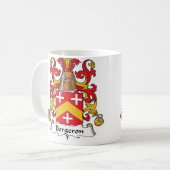 Bergeron Family Crest Koffiemok (Voorkant links)