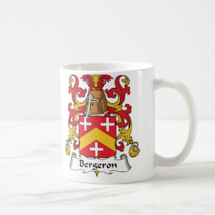 Bergeron Family Crest Koffiemok