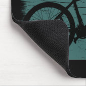 bergfietsen vintage muismat (Hoek)