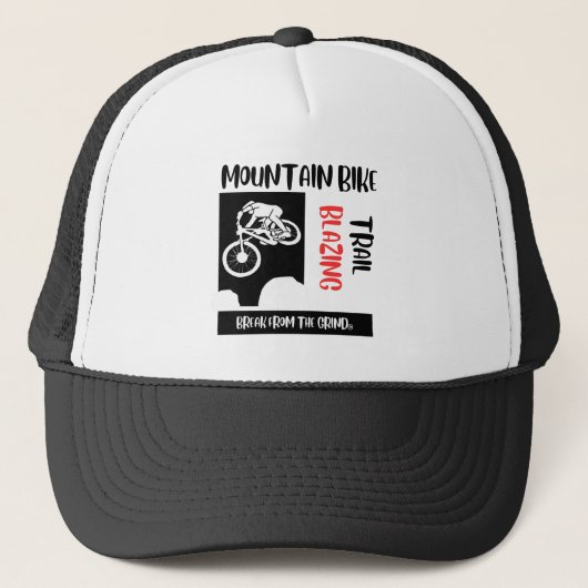 Bergfietshelm Trucker Pet (Voorkant)