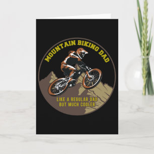 Bergfietspapa zoals een gewone papa maar cooler Mt Kaart