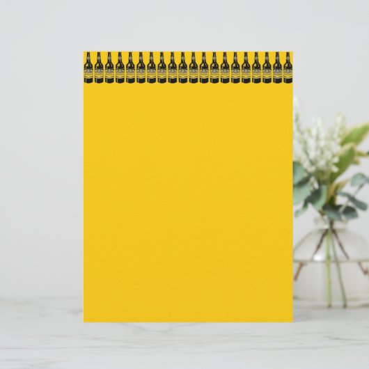 Bergflessen Letter Head (Staand voorkant)