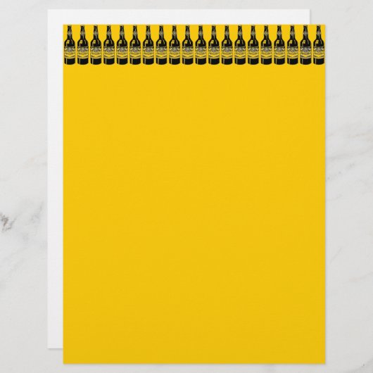 Bergflessen Letter Head (Voorkant / Achterkant)