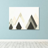 Berggebieden voorbij bergen III Canvas Afdruk (Insitu (Houten vloer))