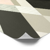 Berggebieden voorbij bergen III Poster (Hoek)