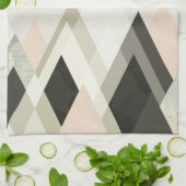 Berggebieden voorbij bergen III Theedoek (Gevouwen)