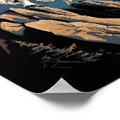 Berggeit Klimdier Bergbeklimmen _3 Poster (Hoek)