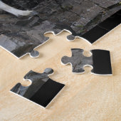 berggeit met baby legpuzzel (Zijkant)