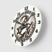 Berggeit Steenbok nooit opgeven Ronde Klok (Hoek)