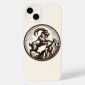 Berggeit Steenbok Verjaardag Zodiac Case-Mate iPhone Case (Achterkant)