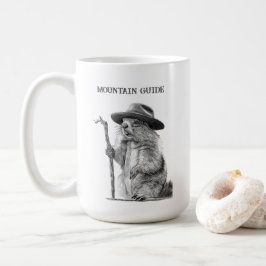 Berggids - grillig marmot ontwerp koffiemok
