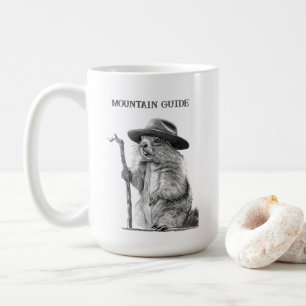 Berggids - grillig marmot ontwerp koffiemok