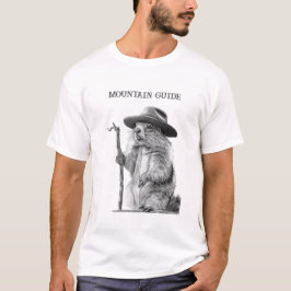 Berggids - grillig marmot ontwerp t-shirt