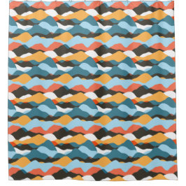 berggolfslag douchegordijn