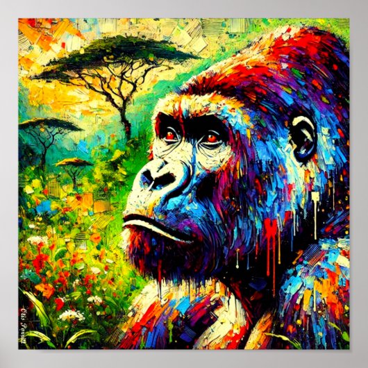 BERGGORILLA 2 POSTER (Voorkant)