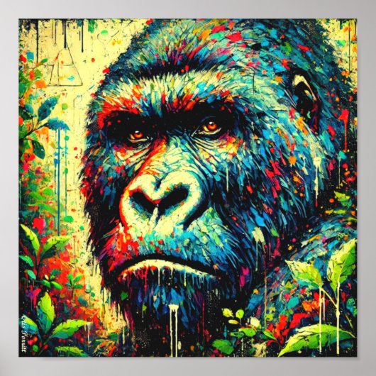 BERGGORILLA 7 POSTER (Voorkant)