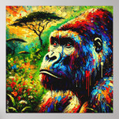 BERGGORILLA 8 POSTER (Voorkant)