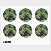Berggorilla groep ronde sticker (Vel)