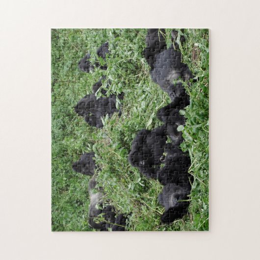 Berggorilla-puzzel Legpuzzel (Verticaal)