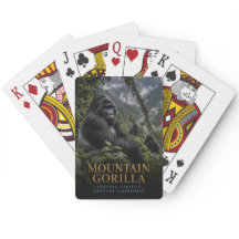 Berggorilla Regenwoud DIEREN Poker