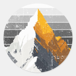 Berggoud Ronde Sticker