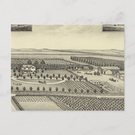 Berggren Boerderij, Nebraska Briefkaart (Voorkant)