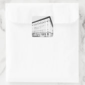Berghain Vierkante Sticker (Tas)