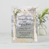 Berghaven Park buiten de huwelijksuitnodiging Kaart (Staand voorkant)