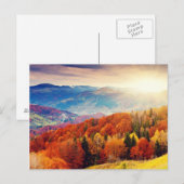 Bergherfstbos Briefkaart (Voorkant / Achterkant)