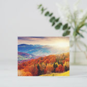 Bergherfstbos Briefkaart (Staand voorkant)