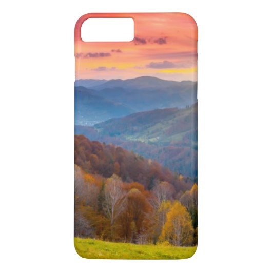 Bergherfstlandschap met bos Case-Mate iPhone case (Achterkant)