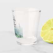 Berghout Huwelijksreis Save The Date Shot Glas (Rechts)