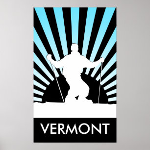 berghski vermont poster
