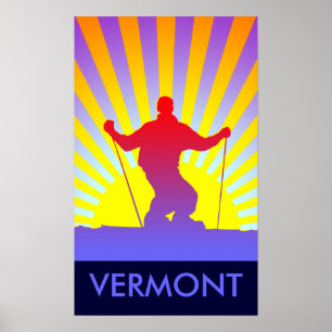 berghski vermont poster