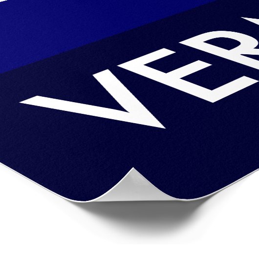 berghski vermont poster (Hoek)