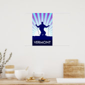 berghski vermont poster (Keuken)