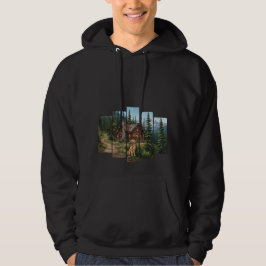 Berghut Hond Liefhebber Hoodie