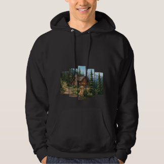 Berghut Hond Liefhebber Hoodie