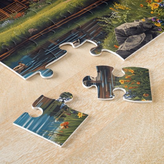 Berghut Ochtendrust Legpuzzel (Zijkant)