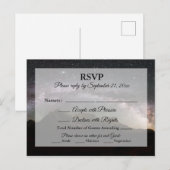 Berghuwelijk 's Avonds Reactie Uitnodiging Briefkaart (Voorkant / Achterkant)