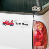 Bergings sleepwagen bumpersticker (Op Truck)