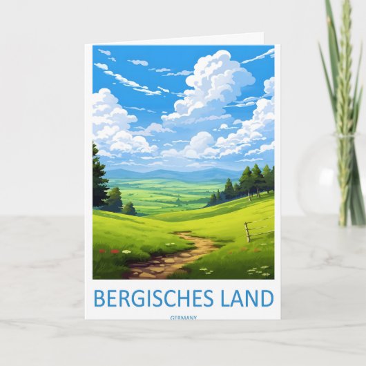 Bergisches Land 1 Kaart (Voorkant)