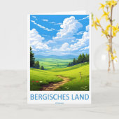 Bergisches Land 1 Kaart (Gele Bloem)