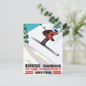 Bergisel - Innsbruck, Ski Jump in Oostenrijk Briefkaart (Staand voorkant)