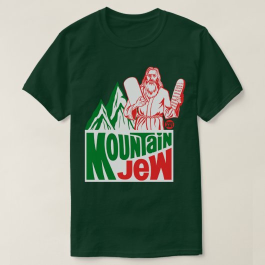BERGJODEN T-SHIRT (Design voorkant)