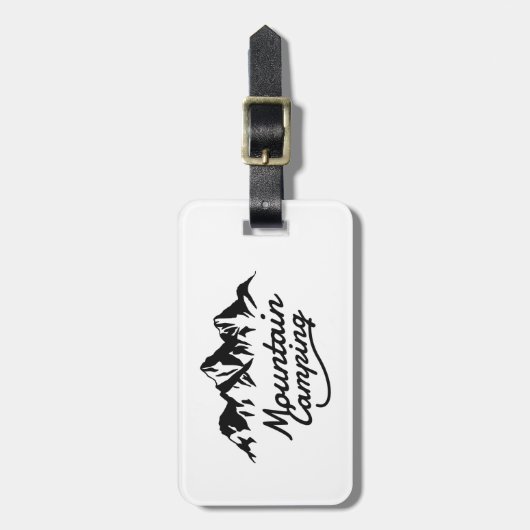Bergkamp Bagagelabel (Voorkant verticaal)