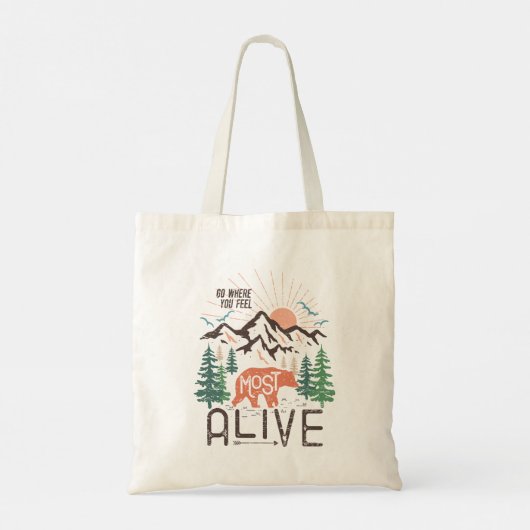 Bergkamp Tote Bag (Achterkant)