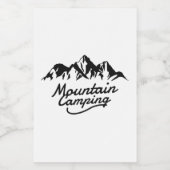 Bergkamp Voedselcontainer Etiket (Enkel label)