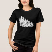 Bergkampeeravontuur Natuur Tri-Blend Shirt (Voorkant)