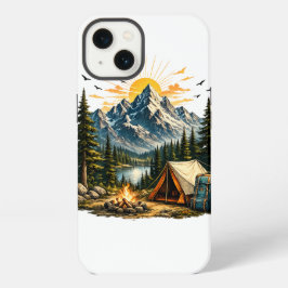 Bergkampeeravontuur Zonsondergang Natuur  iPhone 13 Hoesje